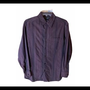Long Sleeves Burgyndy Shirt